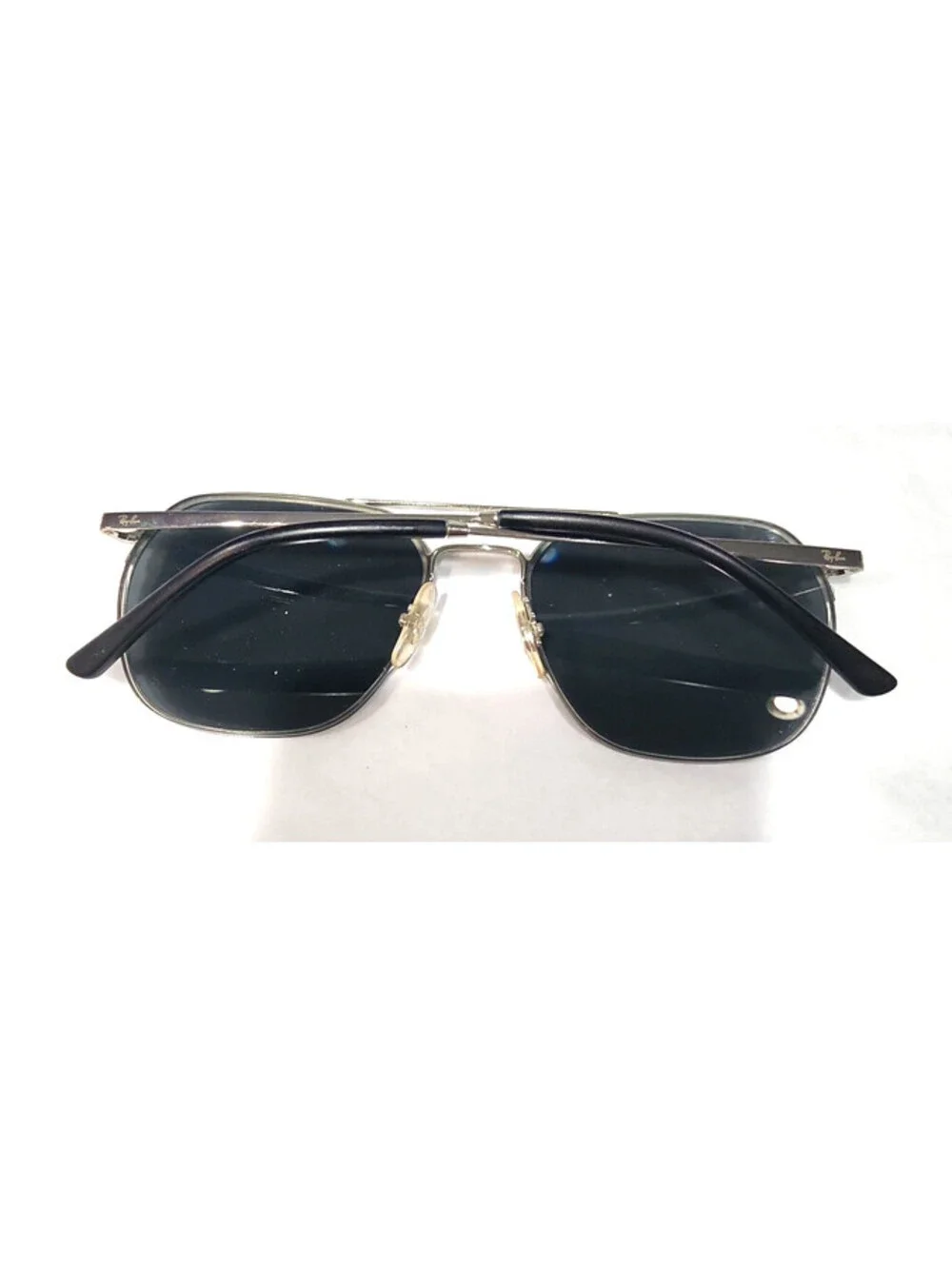 Ray Ban RB6444 2501 Silver Metal Square Eyeglasses 53-18 140 No Lenses